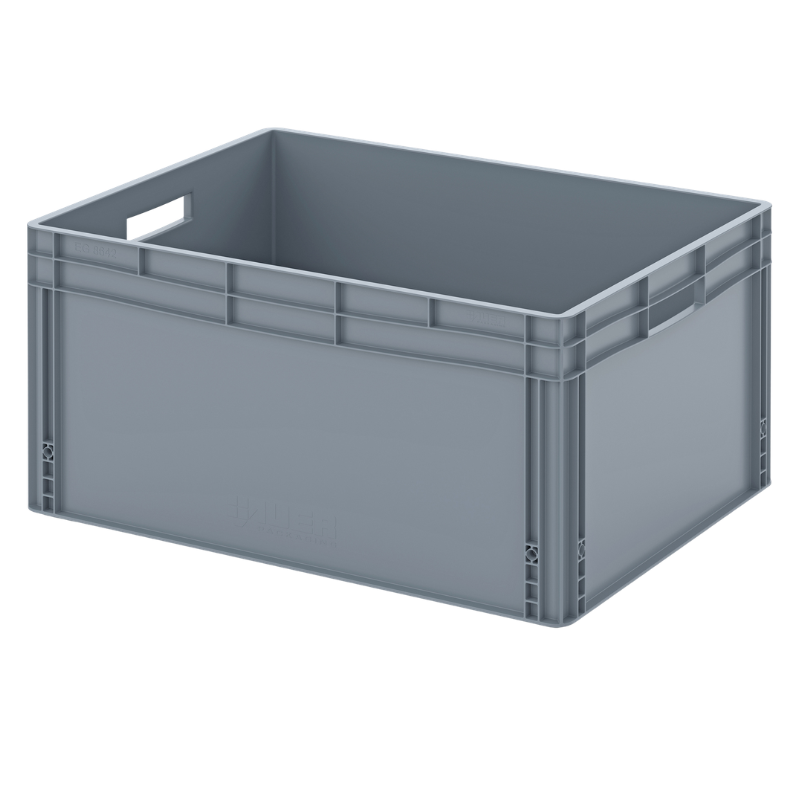Bac Euro XXL à parois pleines - 175 L - 800×600×420 mm