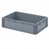 Bac Euro à parois pleines - 34 L - 600×400×170 mm - Réf. EG64/17 HG