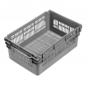 Bac gerbable emboîtable sur barres - 45 L - 600×400×237 mm - Réf. 5045-7