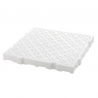 Bac Euronorm gerbable emboîtable à parois et fond ajourés - 20 L - 600×400×120 mm - Réf. G402121