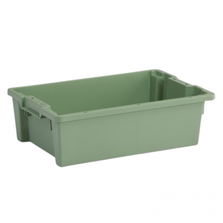 Bac Tellus emboîtable plein - 32 L - 600×400×180 mm - Réf. DSE-64180-0114-6