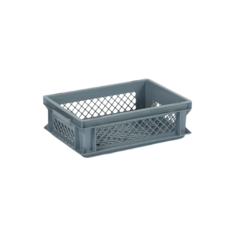 Bac Perfobox ajouré qualité alimentaire - 11 L - 400×300×125 mm