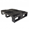 Demi-palette plastique SF 600 PREM 800x600 Noir - Gamma Wopla