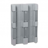 Palette hygiénique Gamma Wopla SF 800 HYG pleine Gris - 1200x800