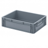 Bac Euro fermé Auer EG 43/12 HG 10 L 400×300×120 mm gris argenté