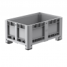 Caisse-palette demi-hauteur 330 L ref. 1090 C - 4 pieds
