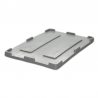 Couvercle caisse palette 1200x800 mm plastique