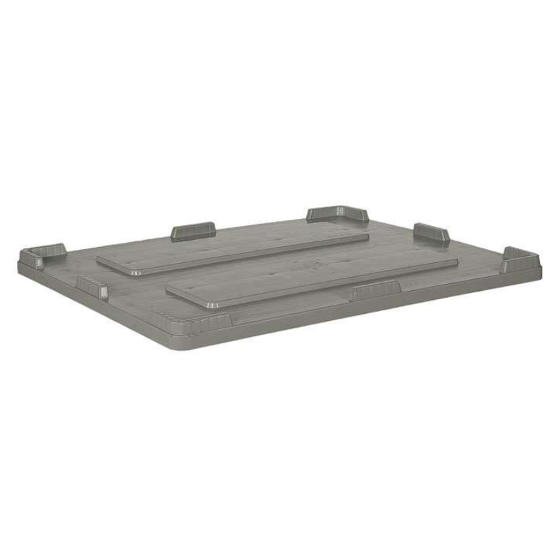 Couvercle pour caisse palette plastique 1200x1000 mm