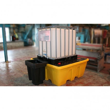 Bac de rétention 1250L pour conteneur GRV