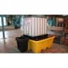Bac de rétention 1250L pour conteneur GRV