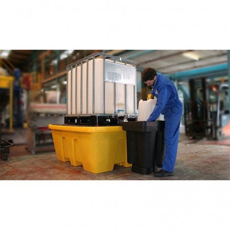 Bac de rétention 1250L pour conteneur GRV