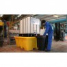 Bac de rétention 1250L pour conteneur GRV