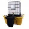Bac de rétention 1250L pour conteneur GRV