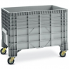 Conteneur polyvalent 550 L ref. 1425 A - 4 roulettes Ø 125 mm