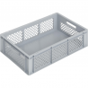 Bac plastique gerbable emboîtable ventilé NB34V218