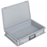 Valises plastiques 600x400 mm avec couvercle – Série grand format 600 x 400 mm disponible en 22,8L, 32,5L, 43,1L et 62,2L