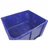 Caisse palette 630 L Bleu - 1200x1000x760 alimentaire