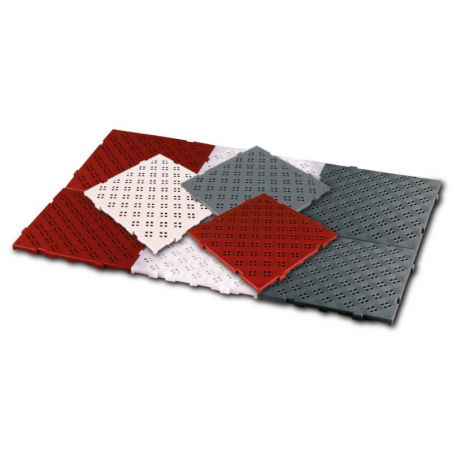 Caillebotis STC50-50L - 500x500x50 mm épaisseur renforcée