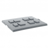 Couvercle palette plastique SF 1000 CP – 1200x1000 mm