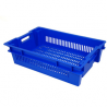 Bac gerbable emboîtable ajouré GE6415-0020 – 600x400x150 mm