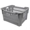 Bac à pain gerbable emboîtable GE6535-0020 – 625 × 500 × 360 mm