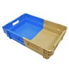 Bac gerbable emboîtable bi-color – 600 × 400 × 144 mm – 25 L