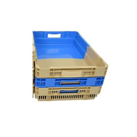 Bac gerbable emboîtable bi-color – 600 × 400 × 144 mm – 25 L