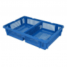Bac à poussins gerbable emboîtable ajouré – 595 × 393 × 120 mm