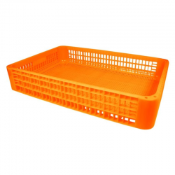 Bac de transport volailles – caisse à poulets ajourée 1160 x 758 x 220 mm