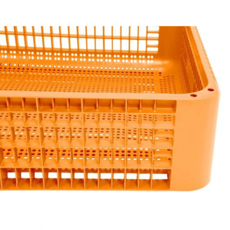 Caisse de transport volailles CP2551160 – bac à poulets ajouré 1160x758x255 mm