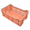 Caisse agricole fond plein ondulé rouge brun 500 x 300 x 180 mm – 20,5 litres