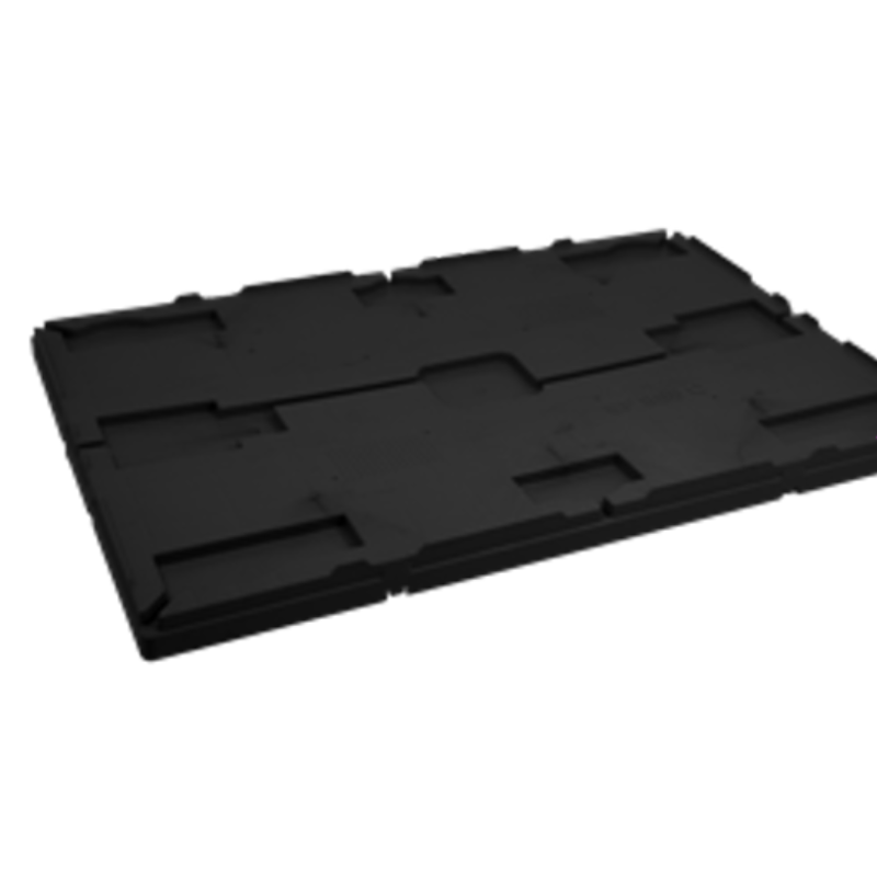 Réhausse palette plastique 800 × 600 mm pour palette Smartflow