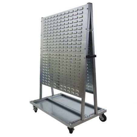 Chariot de rangement à bacs Série ECO sur roulettes – Plusieurs configurations de bacs