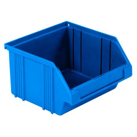 Rack de rangement simple face Série ECO avec bacs à bec – Plusieurs configurations