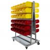 Chariot de rangement à bacs Europe Série European sur roulettes – Plusieurs configurations