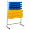 Rack de rangement simple face Série European avec bacs à bec – Plusieurs configurations