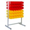 Rack de rangement double face Série European avec bacs à bec – Plusieurs configurations