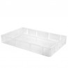 Bac à pâtons translucide 600 × 400 mm – 15 L | PPHD alimentaire