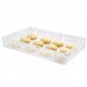 Bac à pâtons translucide 600 × 400 mm – 15 L | PPHD alimentaire