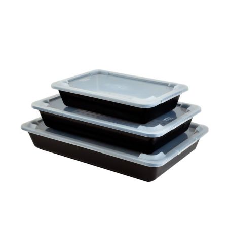 Couvercle transparent pour bac plat alimentaire – compatible 2, 3, 5, 8 ou 10 L