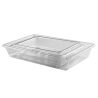 Bac plat ABS transparent – 3, 5 ou 8 litres