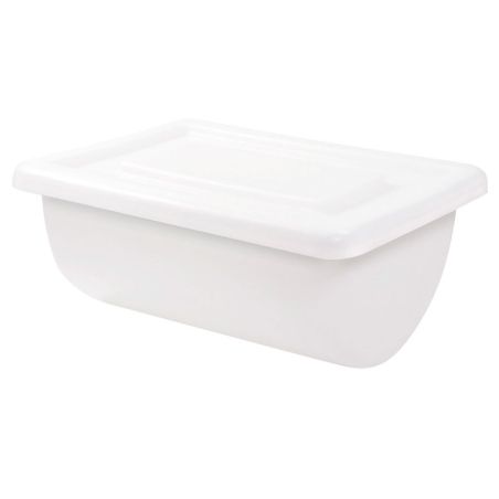 Couvercle pour bac grand volume semi-cylindrique