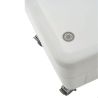 Bac grand volume double paroi sur roues à chapes inox – 310 ou 500 litres