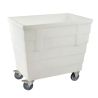Bac grand volume double paroi sur roues à chapes inox – 310 ou 500 litres