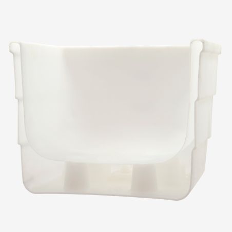 Bac grand volume double paroi sur roues à chapes inox – 310 ou 500 litres