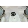 Bac grand volume double paroi sur roues à chapes inox – 310 ou 500 litres