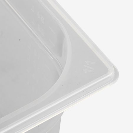 Bac Gastronorme GN 1/1 HACCP 13 L avec couvercle – lot de 2