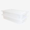 Bac Gastronorme GN 1/1 HACCP 13 L avec couvercle – lot de 2