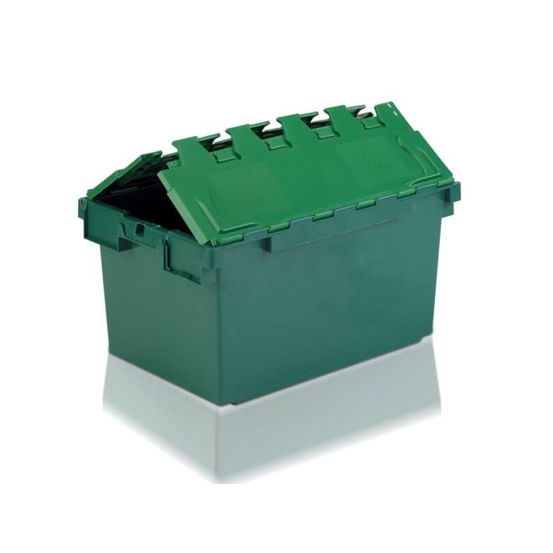 Bac gerbable emboîtable allibert kaiman à Couvercle 10A82 Bac gerbable emboîtable allibert kaiman à Couvercle 10A82