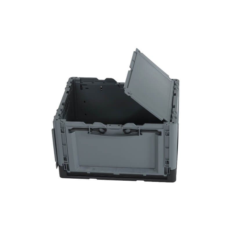 Bac plastique pliant avec couvercle Bac plastique pliant avec couvercle